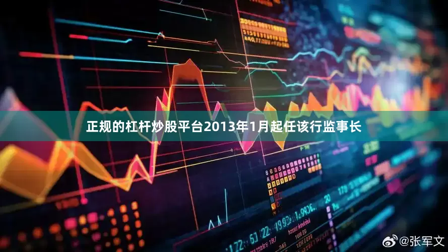 正规的杠杆炒股平台2013年1月起任该行监事长